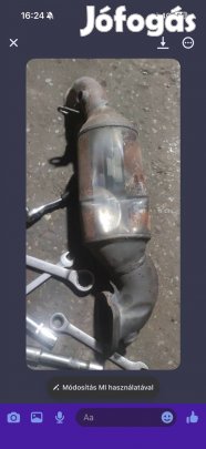 Eladó 2010 es 1.6 thp rcz sérült katalizátor
