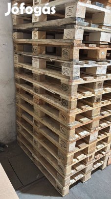 Eladó 20 db EUR raklap 2500 Ft/db, átvehető személyesen Tokajban