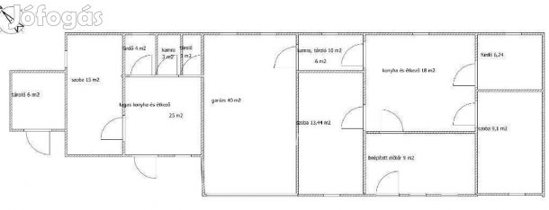 Eladó 230 nm-es ház Bugyi