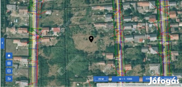 Eladó 2348 nm-es telek Kunmadaras