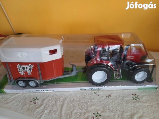 Eladó 24. Nagy Ló Szállitós Traktror Szett Új Bontatlan :