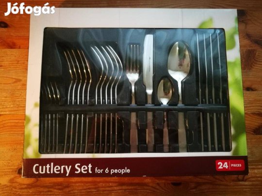 Eladó 24-darabos evőeszközkészlet, bontatlan dobozában