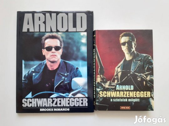 Eladó 2 db Arnold Schwarzenegger könyv