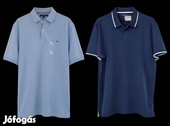 Eladó 2 db eredeti Calvin Klein & Tommy Hilfiger férfi pólók
