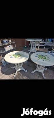 Eladó 2 db gyönyörű póklábú asztal