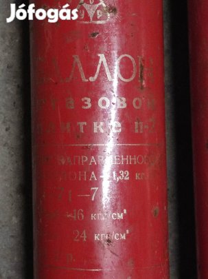 Eladó 2 db régi szovjet gázpalack (propán / hegesztő palack)