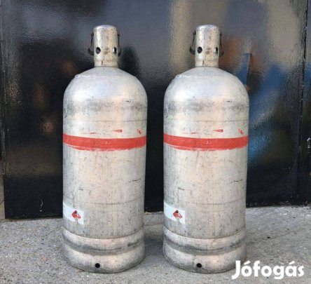 Eladó 2 db üres gázpalack jó állapotban!