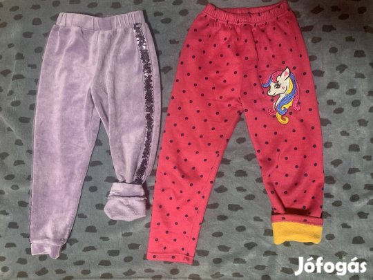 Eladó 2 db vastag lányka nadrág 104 méret