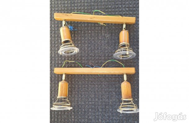 Eladó 2 fejes mennyezeti lámpa