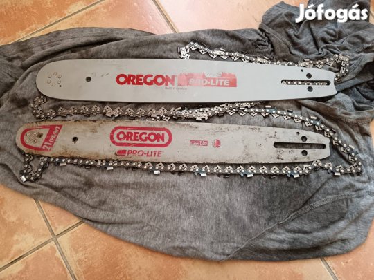 Eladó 2db Oregon vezető  egyszer sem használt lánccal