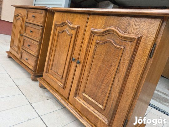 Eladó 2db Tölgy komód. Ár/ 1db Bútor szép állapotú
