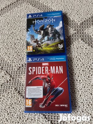 Eladó 2db ps4 játék