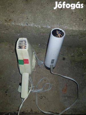 Eladó 2db régi retro hajszárító