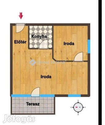 Eladó 37 nm-es iroda Szombathely #5133121