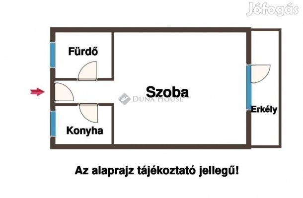 Eladó 39 nm-es lakás Veszprém