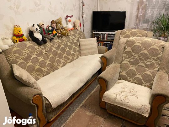 Eladó 3+1+1 ülőgarnitura