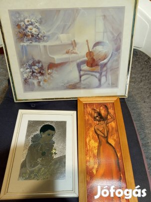 Eladó 3 db fali kép