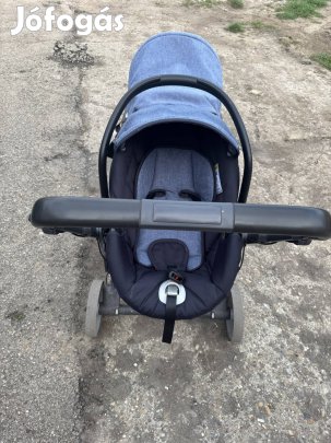 Eladó 3 in 1 iker babakocsi vagy testvér babakocsi