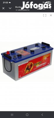 Eladó 3db 180ah banner munka akumlátor