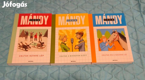 Eladó 3db Csutak ifjúsági könyv