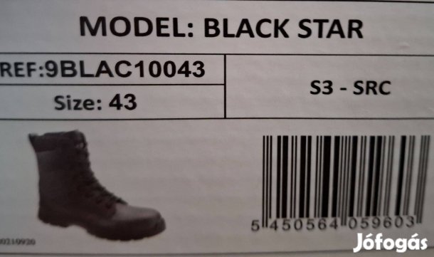 Eladó 43-as Coverguard munkavédelmi bakancs