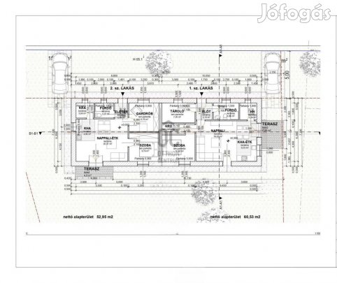 Eladó 48 nm-es ház Dánszentmiklós