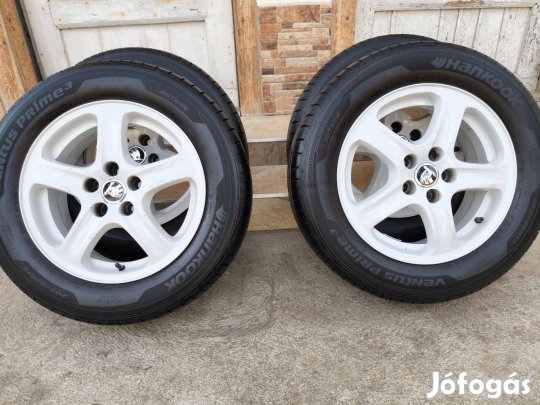 Eladó 4 darab 15 colos nyári gumi alufelnivel