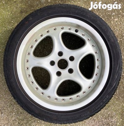 Eladó 4 db ritka 5x112 ET32 RH alufelni 215/50R17 nyárigumikkal