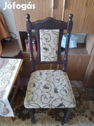 Eladó 4 szék, 2 fotel rekaméval, fagyasztó, és hütő, kisasztal