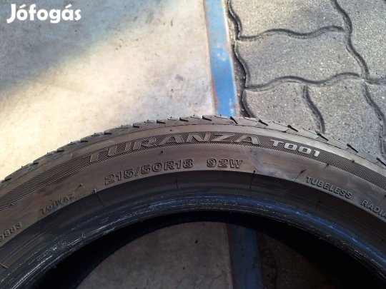 Eladó 4db 215/50 R18 Brigstone nyári gumi
