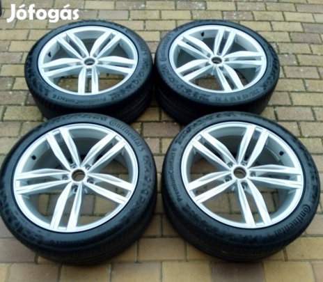 Eladó 4db '18-as alufelni nyári Continental gumival