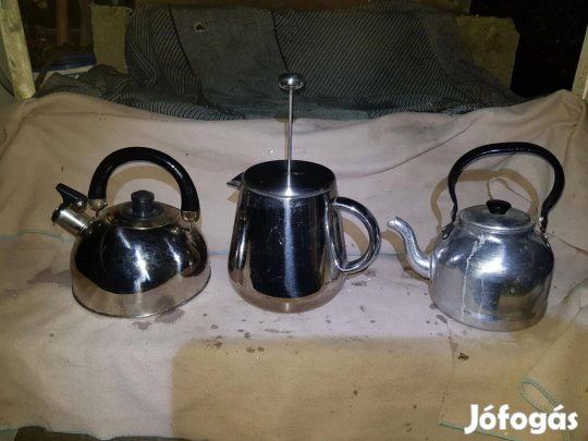 Eladó 4db teáskanna, teafőző