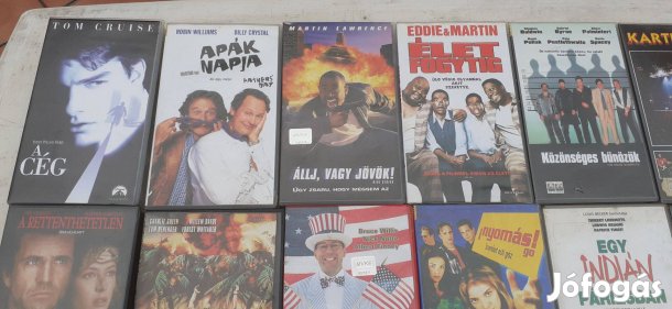 Eladó 50 db gyári műsoros videokazetta