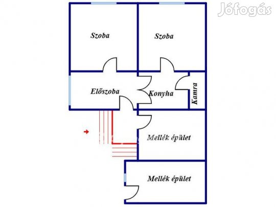 Eladó 50 nm-es ház Atkár