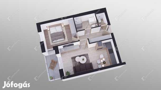 Eladó 51 nm-es lakás Komárom