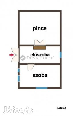Eladó 52 nm-es ház Csopak