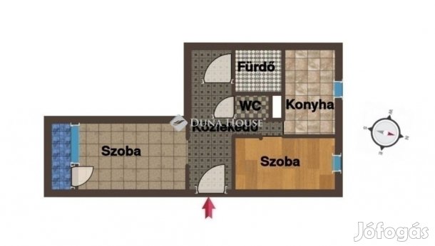 Eladó 55 nm-es lakás Szeged
