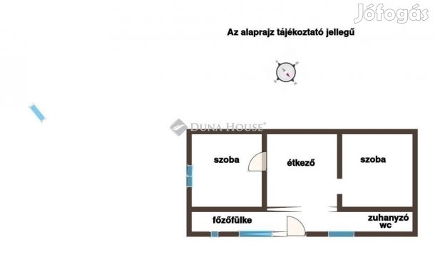 Eladó 57 nm-es ház Sülysáp