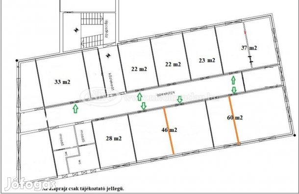 Eladó 58 nm-es Iroda, irodaház Veszprém