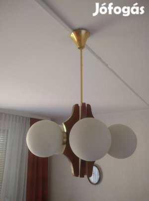 Eladó 5 búrás mennyezeti lámpa (E14, 23 arányban is kapcsolható)