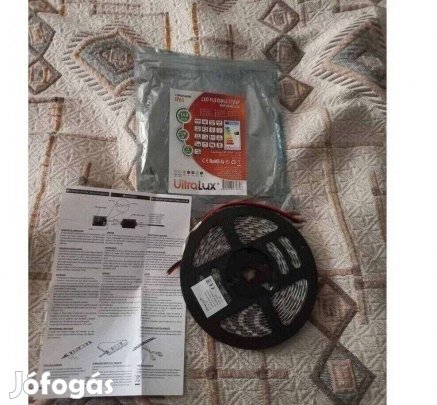 Eladó 5m es kűl és beltéri led világítás szallag vágható
