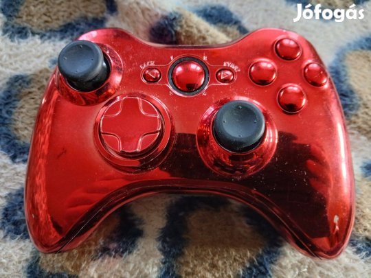Eladó 67. Xbox 360 Piros Vezeték Nélküli Controller Újszerű