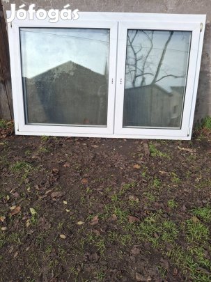 Eladó 6 db 180 szeles 142 magas 2 nyilós müanyag hoszigetelt ablakok!