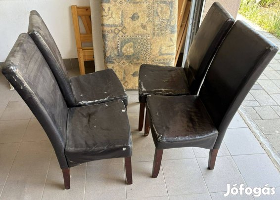 Eladó 6 db felújítandó étkezőszék