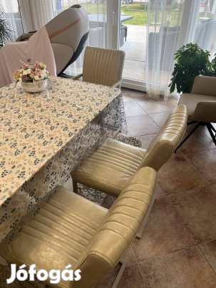 Eladó 6 db műbőr étkezőszék kiváló állapotban