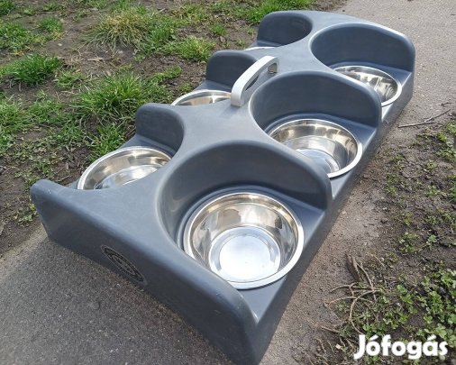 Eladó 6-tálkás kutyakölyök etető