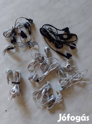 Eladó 6db új nyomogombos telefon fülhalgató Zalaegerszegen