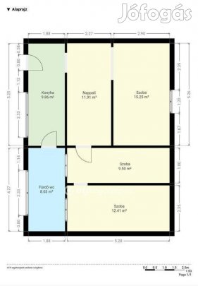 Eladó 70 nm-es lakás Pápa