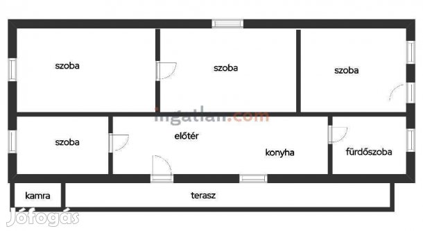Eladó 75 nm-es ház Cegléd
