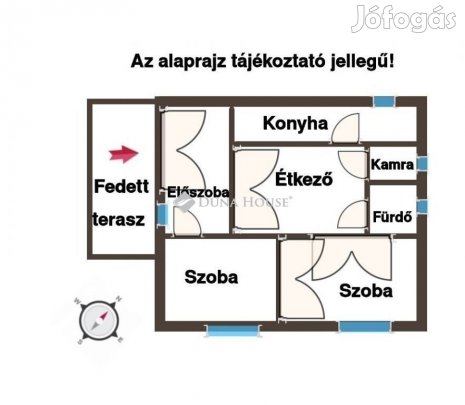 Eladó 78 nm-es ház Bugyi